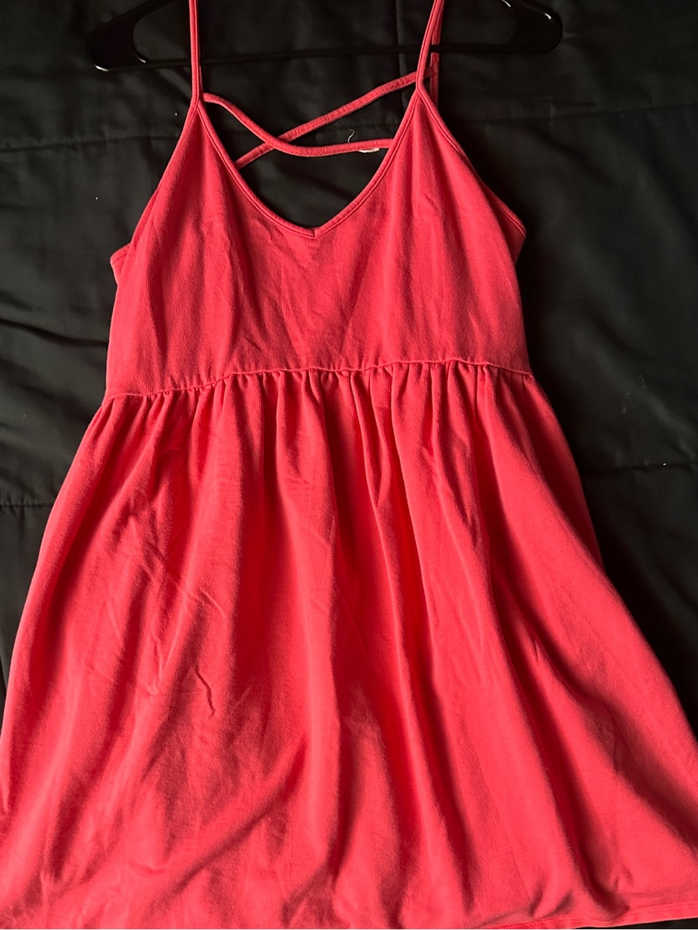 wild fable Coral Pink Spaghetti-Strap Sundress